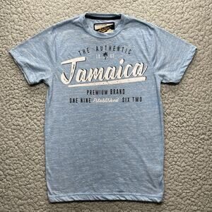 Life Styles JAMAICA Shirt Small Short Sleeve Vintage Goods Reworked Crew Neck